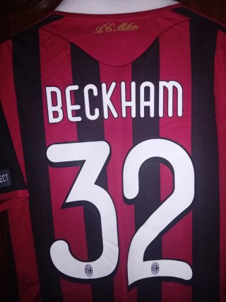 Camiseta AC Milan Beckham Talla M