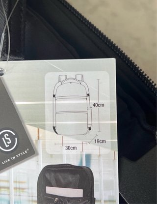 Mochila de cabina negra