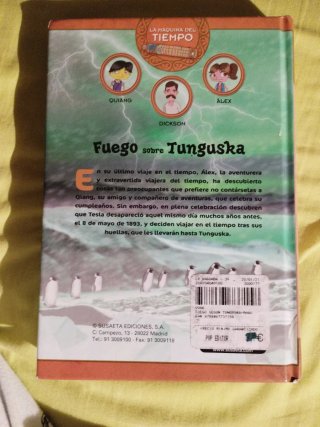 Libro: Fuego sobre Tunguska