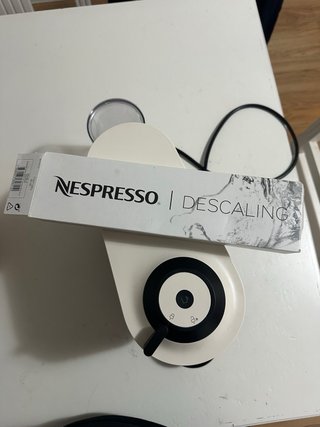 Cafetera Nespresso Krups Blanca