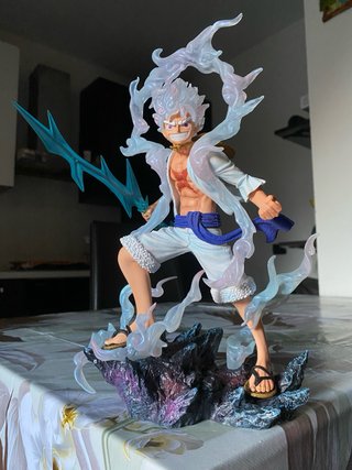 One Piece Monkey D Luffy Gear 5 Figure 30cm Anime