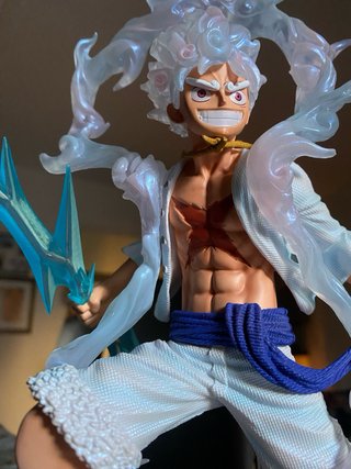 One Piece Monkey D Luffy Gear 5 Figure 30cm Anime