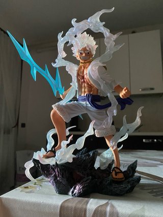 One Piece Monkey D Luffy Gear 5 Figure 30cm Anime