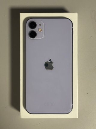 iPhone 11 Morado 100% Capacidad Batería