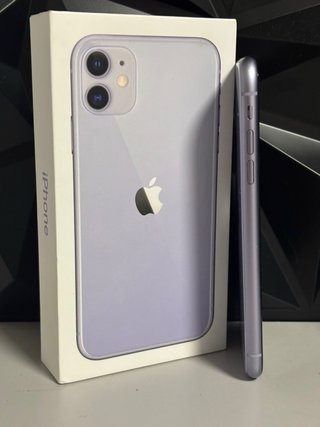 iPhone 11 Morado 100% Capacidad Batería