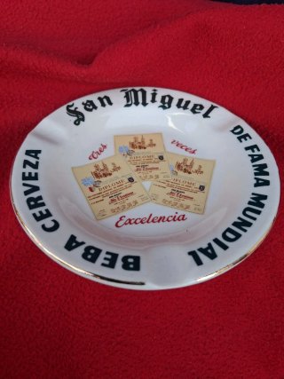 Cenicero San Miguel Cervezas