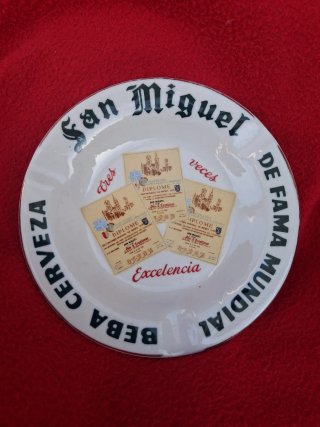 Cenicero San Miguel Cervezas