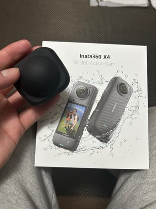 Cámara Insta360 Negra