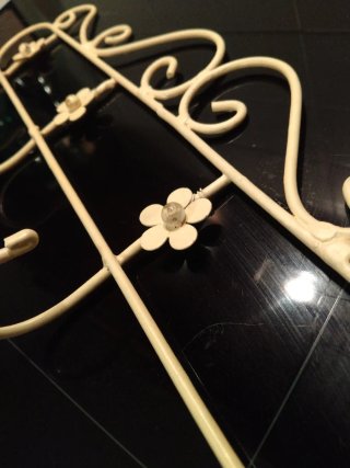 Appendiabiti Provenzale Fiori Beige