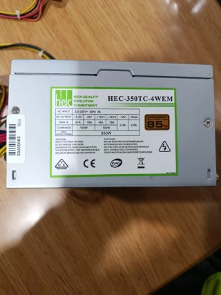 Fuente Alimentación HEC 350W