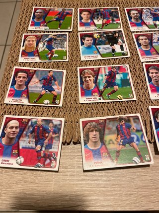Colección cromos FC Barcelona Liga Este 2005/06