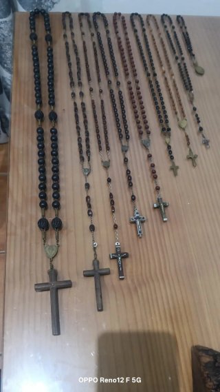 Lote rosarios antiguos