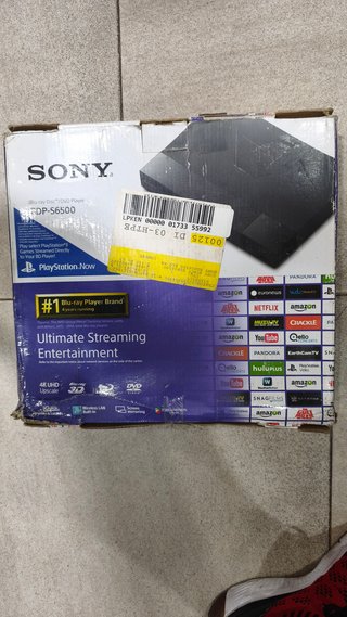 Reproductor Blu-ray Sony BDP-S6500