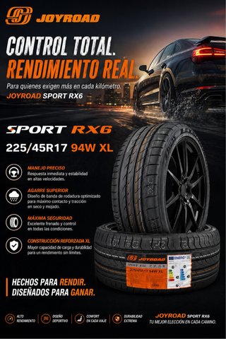 Neumáticos Joyroad Sport RX6 225/45R17 94W XL