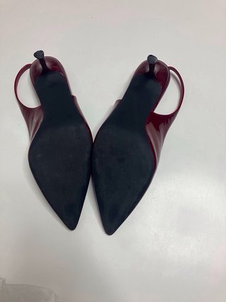 Zapatos charol rojos talla 40