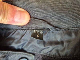 Chaqueta de moto BERING SUNRISE Talla S Negra