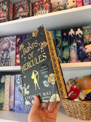 bonds of hercules signed Waterstones Edition