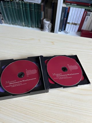 Mozart Divertimenti for Wind Teldec 5 CD