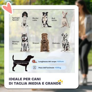 Carrito para Perros de Tamaño Grande y Mediano Plegable de 4 Ruedas con Entradas con Cremallera y Ventanas de Malla, Carrito para Animales de Acero y Tela Oxford, 112X65X100 Cm, Amarillo y Negro