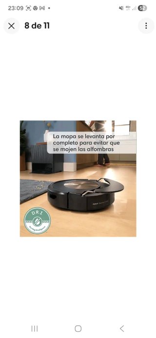 iRobot Roomba combo J9+ aspirador y friega suelos