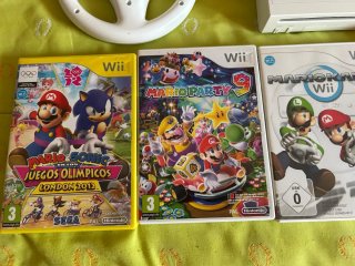 Pack Consola Nintendo Wii Blanca + Juegos
