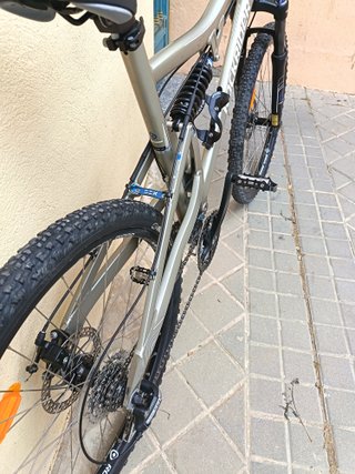 Bicicleta BTT Rockrider Full Suspensión Aluminio