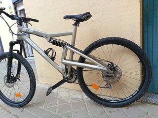 Bicicleta BTT Rockrider Full Suspensión Aluminio