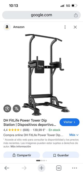 Estación de entrenamiento DH FitLife Power Tower