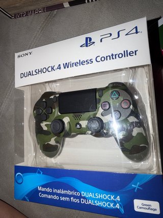 Mando PS4 DUALSHOCK 4 Camuflaje Verde