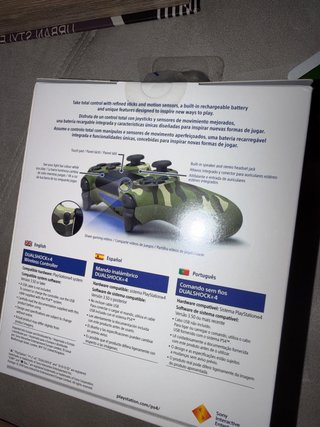 Mando PS4 DUALSHOCK 4 Camuflaje Verde