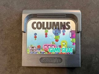 Columns Sega Game Gear GameGear