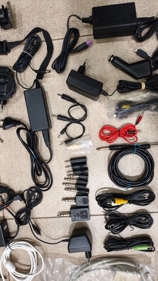 Lote Varios Cables y Adaptadores