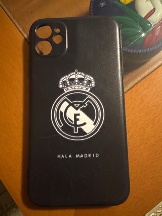Funda iPhone 11 Real Madrid Negra