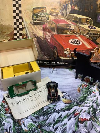 Scalextric Exin Seat 850 Coupe Verde TC 850 C 42