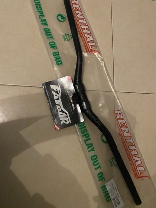 Manillar Renthal Fatbar Rise 40 Negro