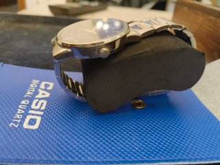 Orologio Casio Uomo Blu/Argento