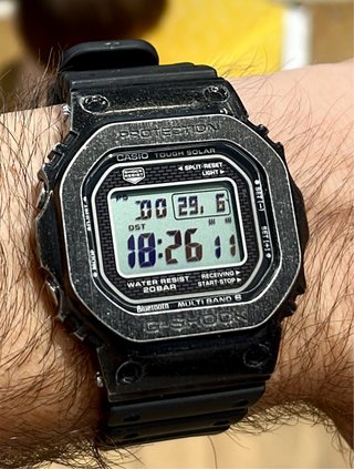 Casio G-Shock GMW-B5000 Negro/Plata