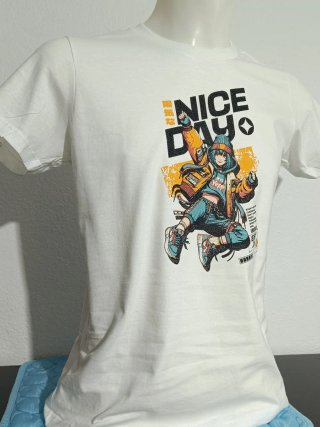 Camiseta Estampada Nice Day Talla M