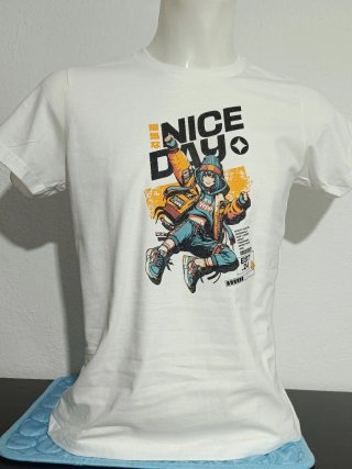 Camiseta Estampada Nice Day Talla M