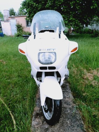 BMW R850RT Blanca