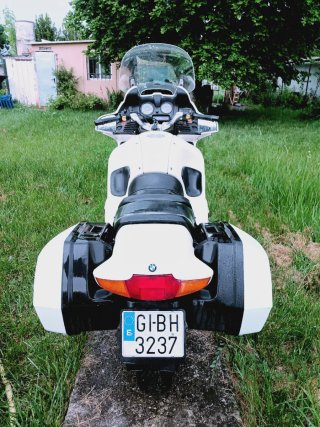BMW R850RT Blanca