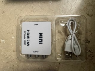 Conversor HDMI a AV 1080p UNOTEC