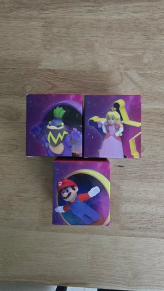 Muñecos Super Mario Galaxy McDonald's