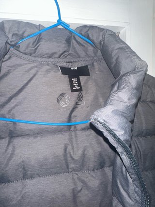 Plumífero gris Hym Talla M