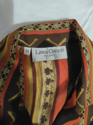 Camicia Linea Cinque Milano, vera anni '90 Tg 44