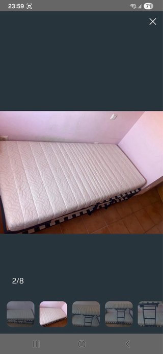 Literas metálicas y de tela