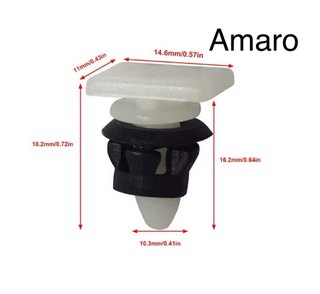 20 Encaixes/Suportes/Clipes/Molas de Frisos/Resgua