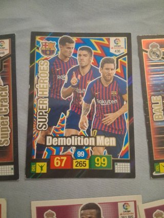 Cartas Adrenalyn 2018-19: Messi y más