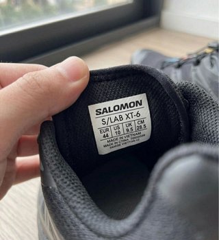 Zapatillas Salomon Montaña Negras