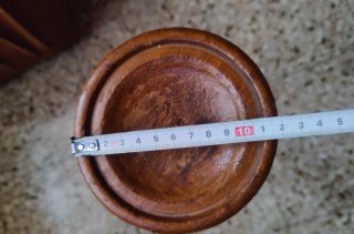 Pedestal Vintage Madera Torneada